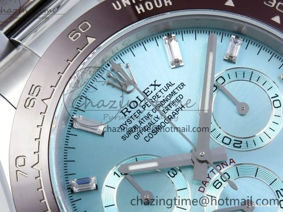 1218 SportInspired DAYTONA 116506 QF 1:1 BEST EDITION ICE BLUE DIAL CRYSTAL MARKERS ON SS BRACELET SH4130 V3 (GAIN WEIGHT) 1770